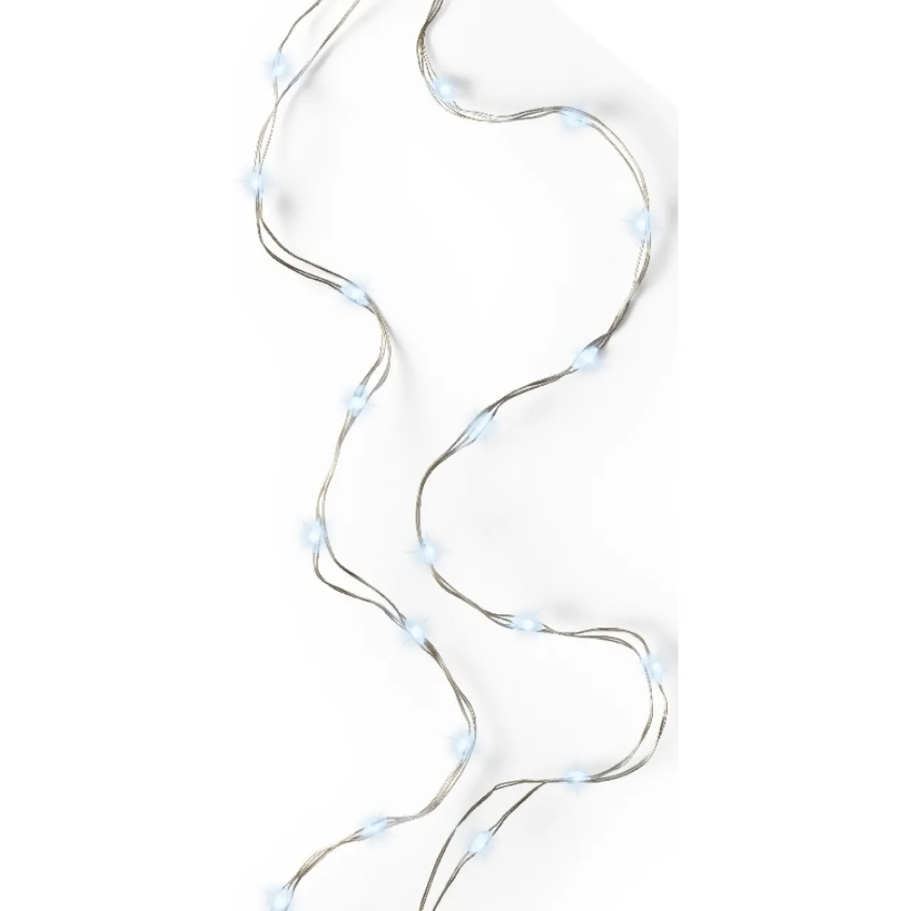 40 Cool White Micro LEDs Silver Wire|Lumineo