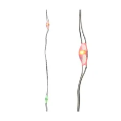 10 Foot Multicolored Micro LED String Light Set with 60 Lights - Indoor / Outdoo|Lumineo Clearance
