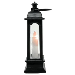 5 Inch Graveyard Skeleton Lantern With Candle| Outlet