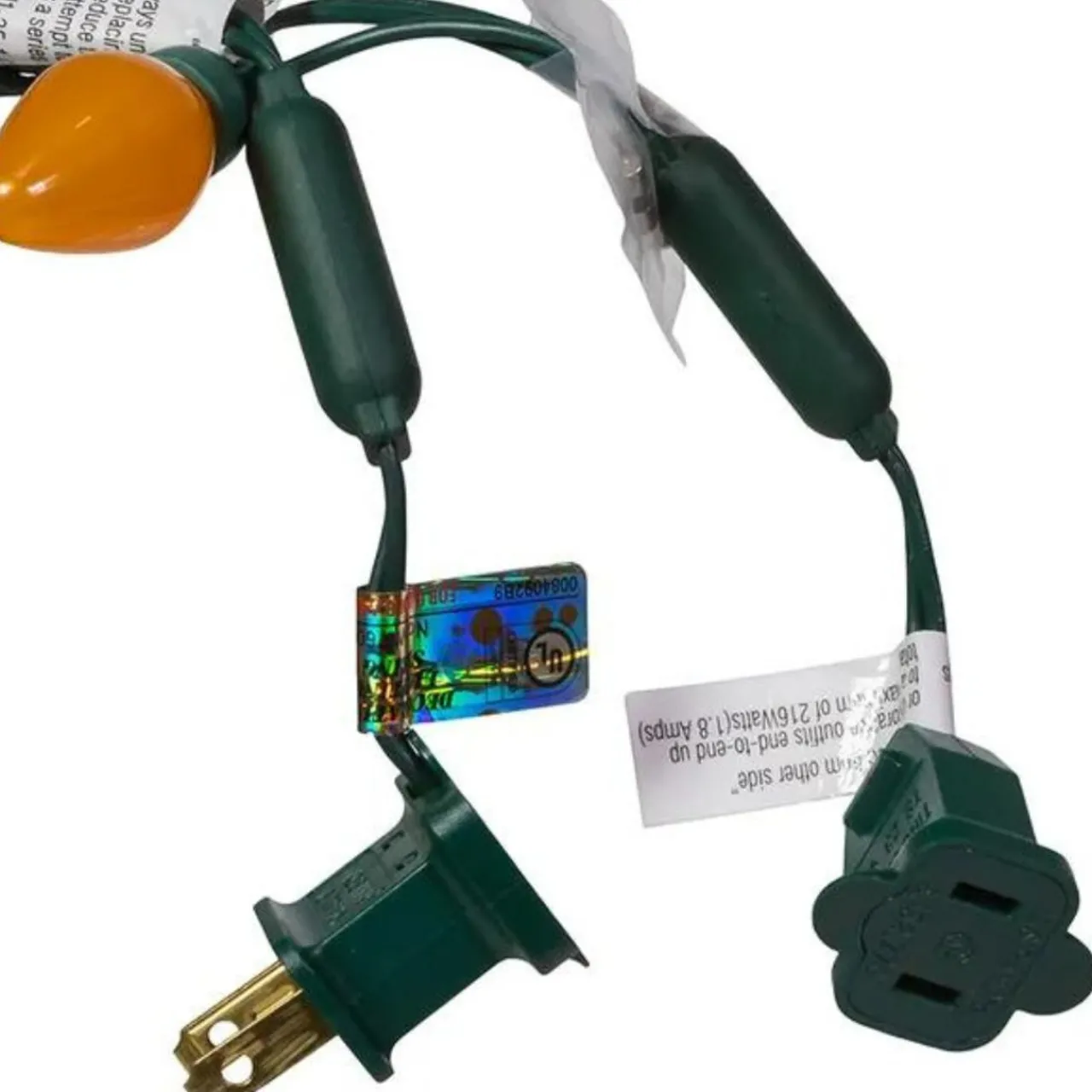 25 LED Multi-Color Pear C7 Shaped Lights With Green Wire | The Christmas Loft|Kurt Adler Online