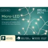 480 Micro-LED Compact Twinkle Lights Warm White on Silver Wire, 19.7 ft|Lumineo Online