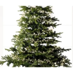 480 Micro-LED Compact Twinkle Lights Warm White on Silver Wire, 19.7 ft|Lumineo Online