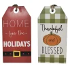 2 Sided Holiday Wooden Sign| Clearance