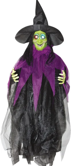 3' Lit Hanging Witch| Best