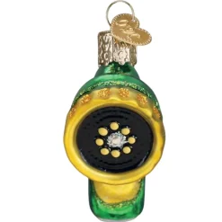3.25" Garden Hose Nozzle Ornament|Old World Glass