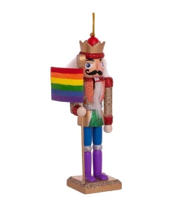 6&quot; Gay Pride Nutcracker Ornament|Kurt Adler Discount