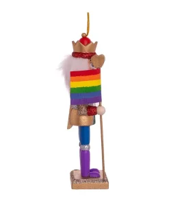 6&quot; Gay Pride Nutcracker Ornament|Kurt Adler Discount