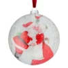 5" Mr & Mre Claus Kissing Ornament| Clearance