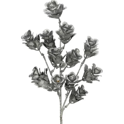 21&quot; Silver Rose Spray| Outlet