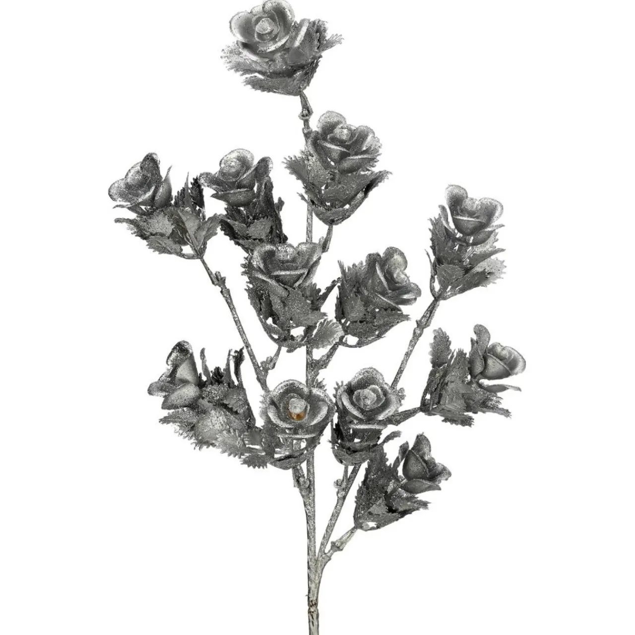 21" Silver Rose Spray| Outlet