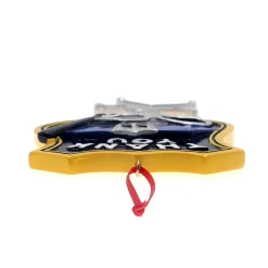 "Thank You" Police Ornament For Personalization|Kurt Adler Clearance