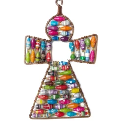 Angel Ornament with Colorful Paper Beads| Best