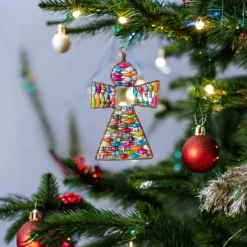 Angel Ornament with Colorful Paper Beads| Best