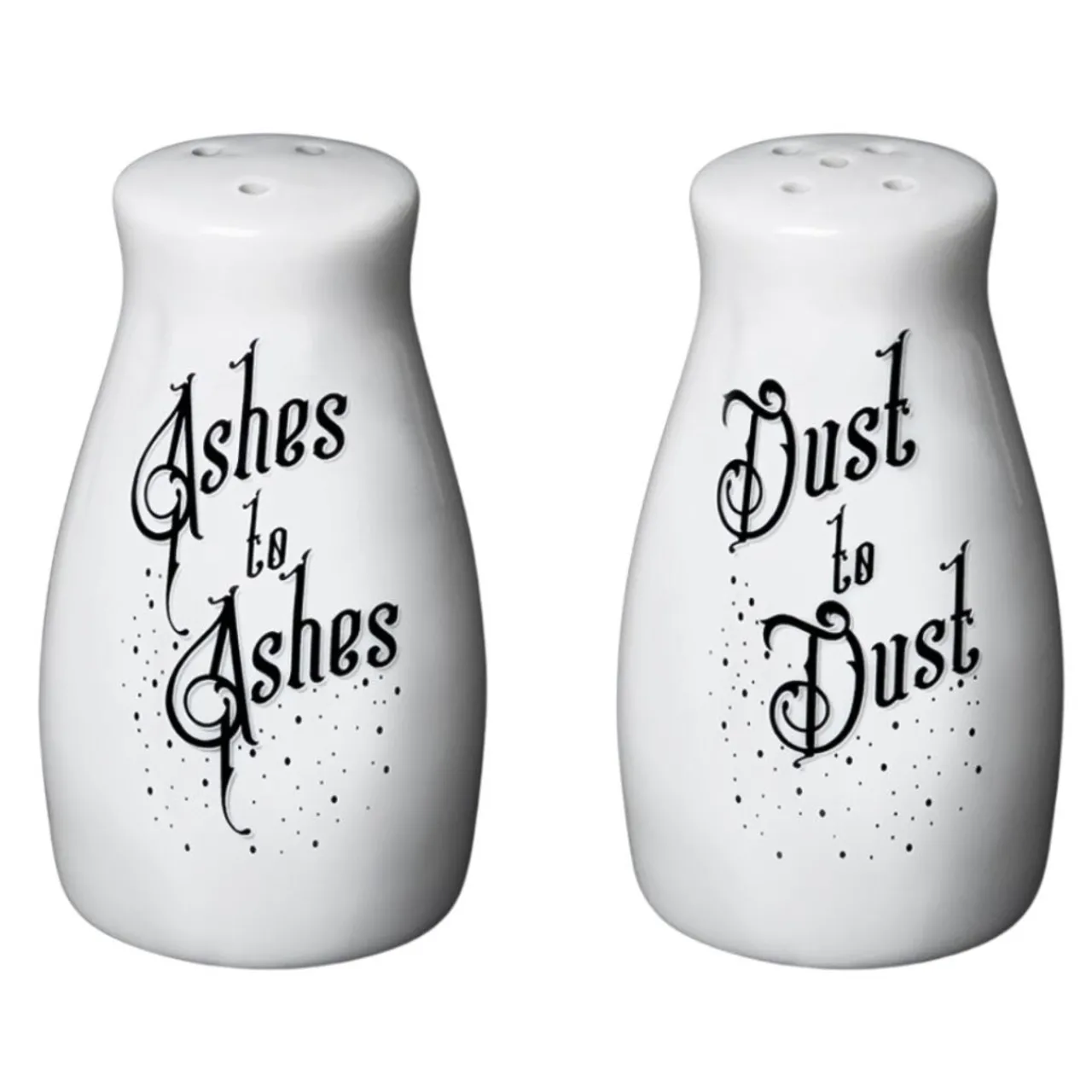 Ashes and Dust Salt & Pepper Set| Hot