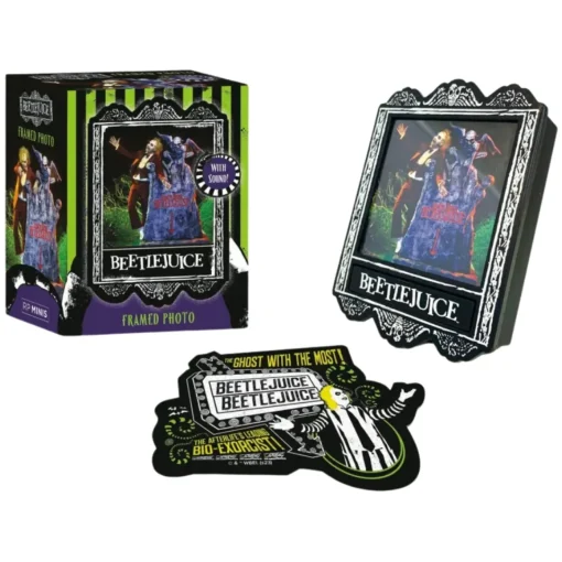 Beetlejuice Talking Framed Photo| Outlet
