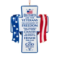 Blessed Are The Veterans Ornament| Online