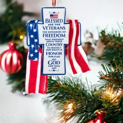 Blessed Are The Veterans Ornament| Online