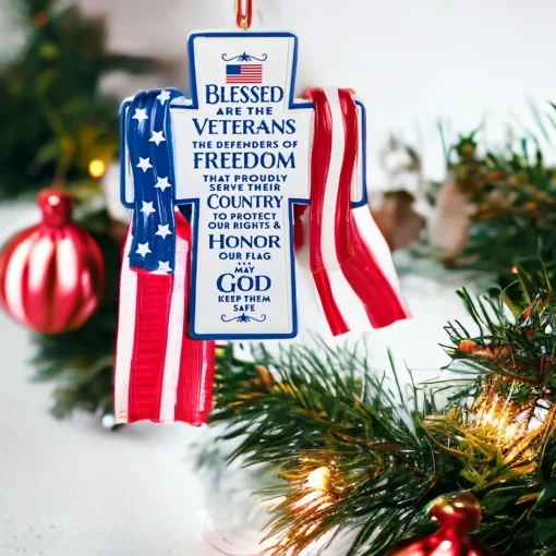 Blessed Are The Veterans Ornament| Online