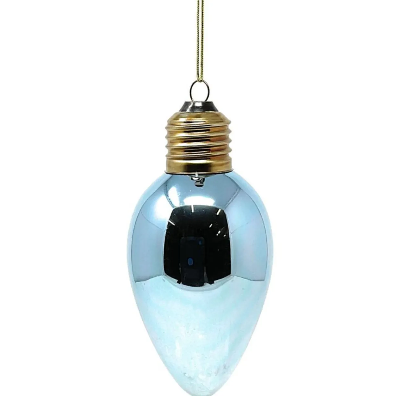 Blue Light Bulb Ornament| Clearance