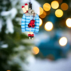 Blue Ski Jacket Ornament| Best