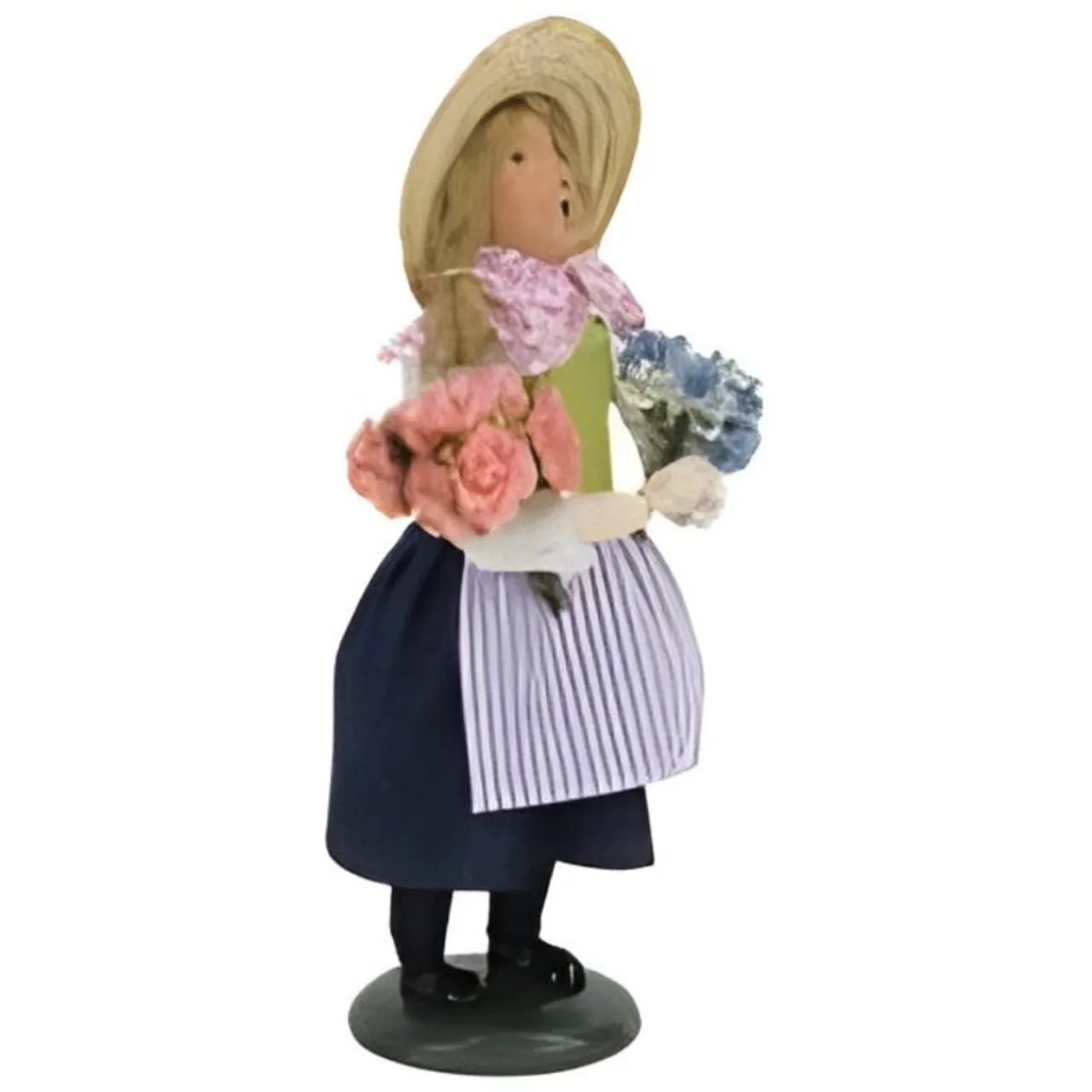Girl With Flowers Caroler|Byers Choice New