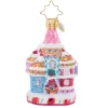 Candy Cane Castle Gem Ornament|Christopher Radko Sale