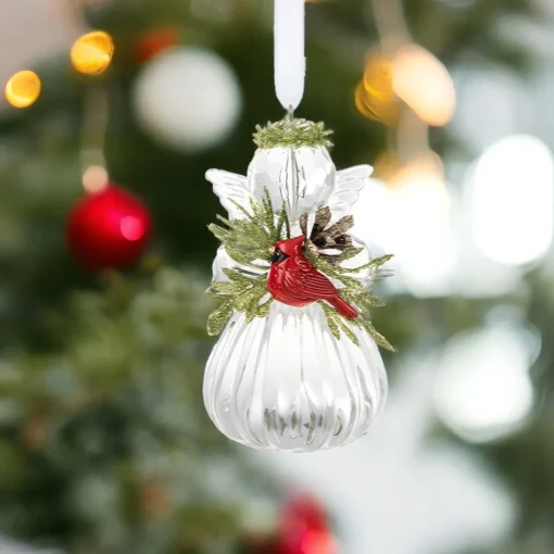 Cardinal Angel Christmas Ornament| Outlet