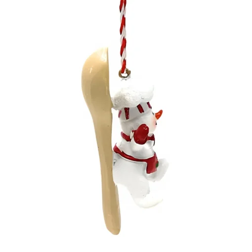 Chef Snowman With Spoon Ornament| Sale
