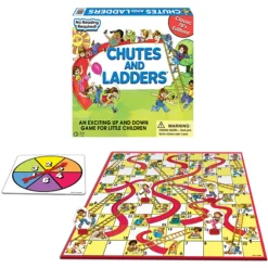 Chutes and Ladders Classic Edition Board Game|