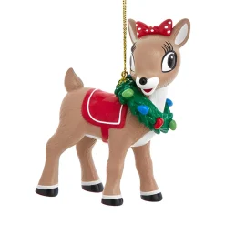 Clarice with Wreath Blowmold Ornament|Kurt Adler Hot