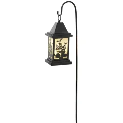 Clear Solar Powered Lantern With House & Yard Theme| Best