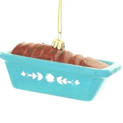 Cody Foster &amp; Co - Mom's Meatloaf Blown Glass Ornament| New