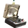 Cody Foster & Co - Vintage Turntable Record Player Blown Glass Ornament|Cody Foster & Co. Hot