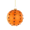 Cody Foster Glass Orange Pomander Ornament| Sale