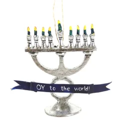 Cody Foster Glass Oy To The World Ornament| Online