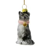 Cody Foster Kitten With Pink Collar Blown Glass Ornament|Cody Foster & Co. Sale