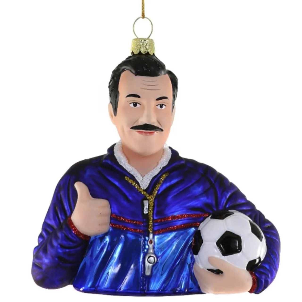 Cody Foster Ted Lasso Glass Ornament| Sale