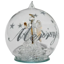 Color Changing LED Angel Praying Glass Globe| Online