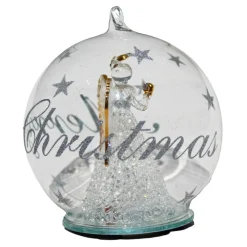 Color Changing LED Angel Praying Glass Globe| Online