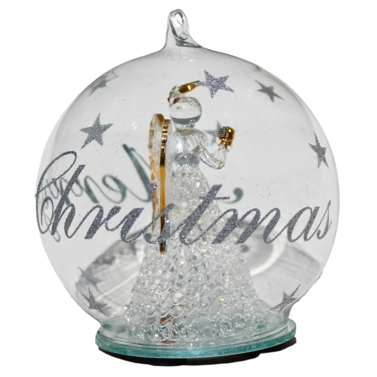 Color Changing LED Angel Praying Glass Globe| Online