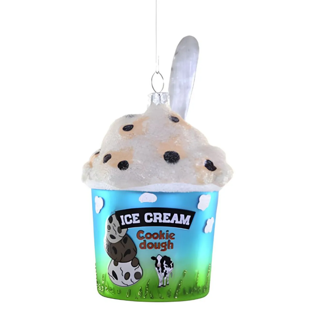 Cookie Dough Ice Cream Ornament|Cody Foster & Co. Hot