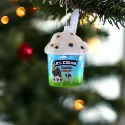 Cookie Dough Ice Cream Ornament|Cody Foster & Co. Hot
