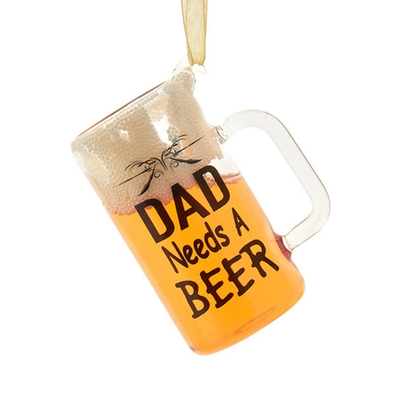 Dad Needs A Beer Ornament|Kurt Adler New