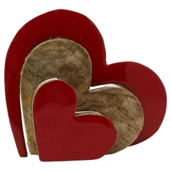 Deco Heart Wood Figurine - The Christmas Loft|