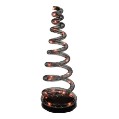 - Halloween Village - Spiralight LED Tree Orange|Department 56 Outlet
