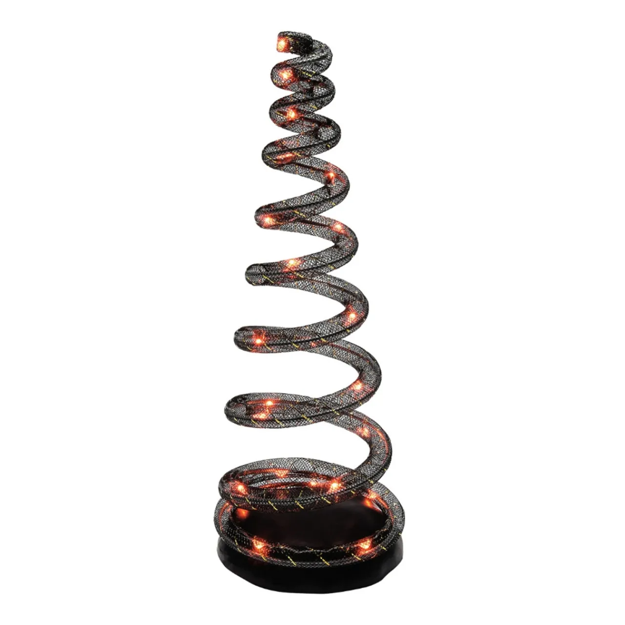 - Halloween Village - Spiralight LED Tree Orange|Department 56 Outlet