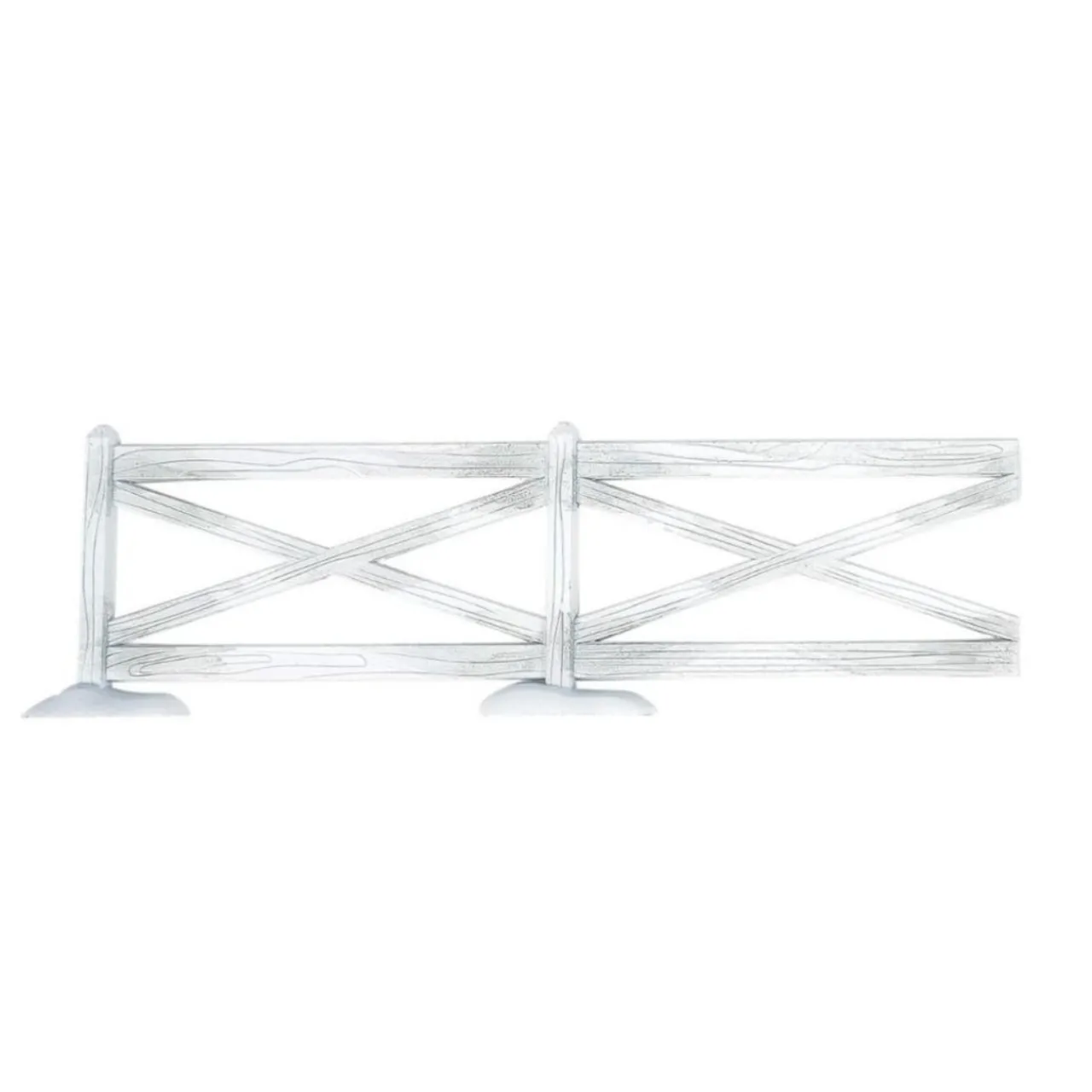 - White Crossbuck Fence Set of 5|Department 56 Discount