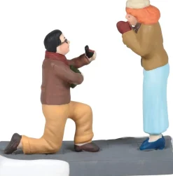 Christmas in The City Will You Marry Me Figurine, 2.6-inch High|Department 56 Clearance