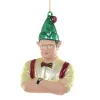 Dwight the Elf Glass Ornament|Cody Foster & Co. Discount