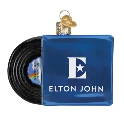 Elton John Album Ornament|Old World Glass Best